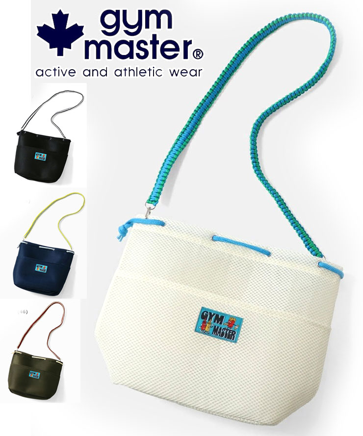 乐天商城 - ショルダーバッグ メンズ レディース バッグ gym master ジムマスター メッシュパラコードショルダー G421769 アウトドア キャンプ 斜め掛け トート 新作 ギフト プレゼント 春夏 プロトコル