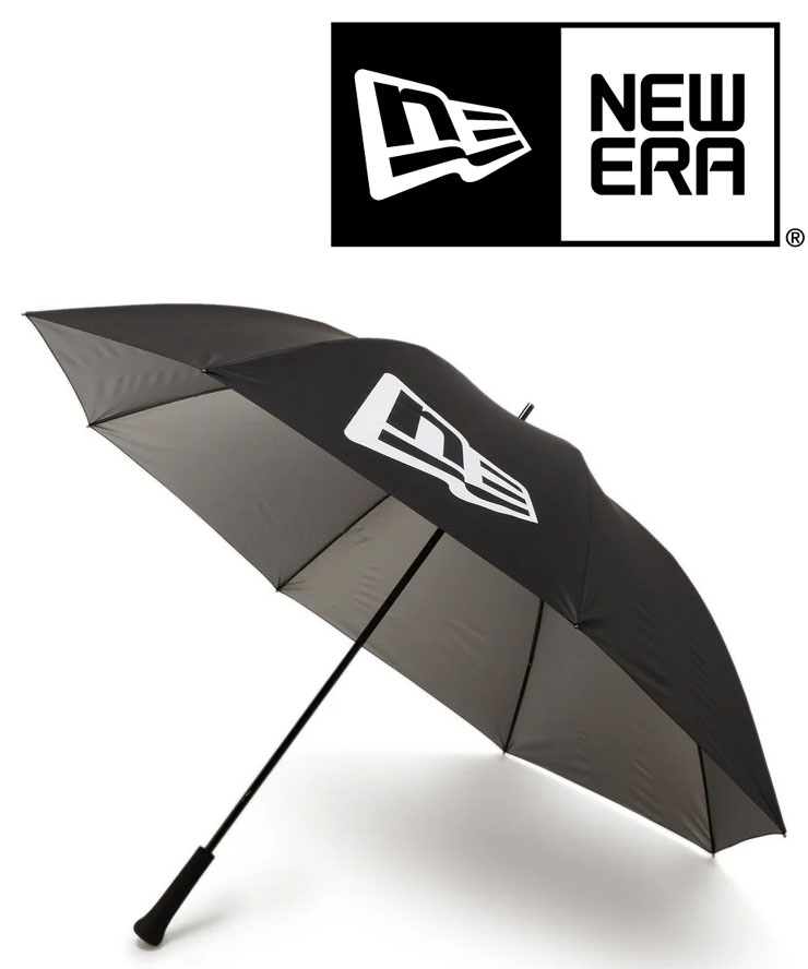 �� ������� NEW ERA �˥塼���� ����ե���֥�� �ե�å����� �֥�å� GF UMBRELLA BLK NEW ERA GOLF 14470862 ...