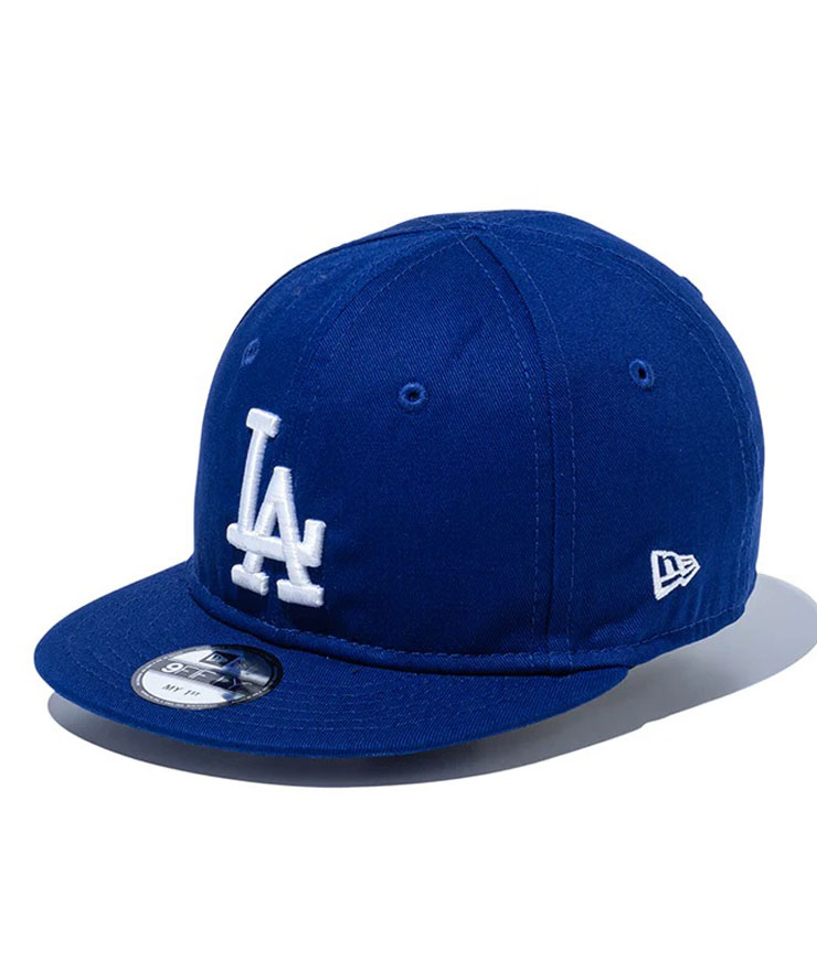 NEW ERA ニューエラ Kid's My 1st 9FIFTY ロサンゼルス・ドジャース キッズ キャップ 帽子 ダークロイヤル × ホワイト 14524697