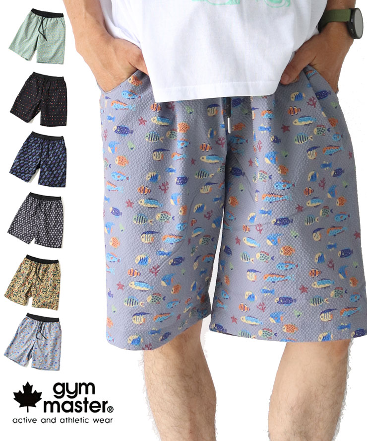 gym master ジムマスター ULシアサッカーハッピーペイント ショートパンツ ショーツ 春 夏 春夏 プロト..