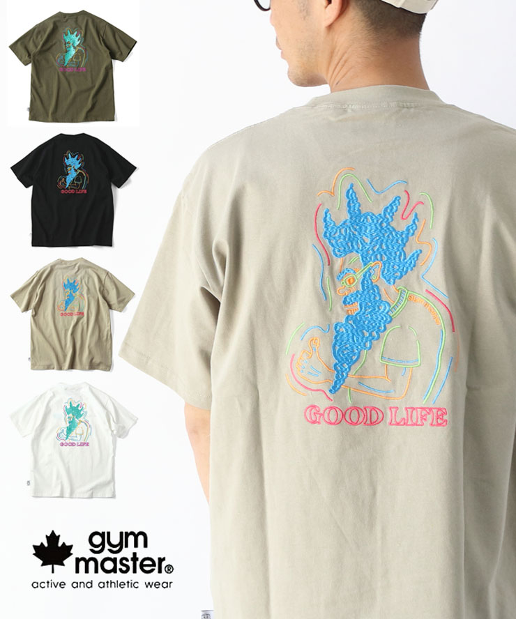 Rakuten - ジムマスター tシャツ 半袖 メンズ 大きいサイズ レディース gym master 7.4oz GOOD LIFE 刺繍 Tee G521795 大きめ キャンプ ファッション アウトドアブランド 春 夏 春夏 プロトコル　返品交換不可　通常価格5940円