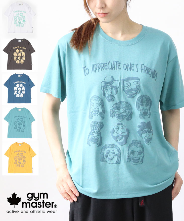 樂天商城 - ジムマスター tシャツ 半袖 メンズ 大きいサイズ レディース gym master 5.8oz T/C ドライ friends Tee G533761 大きめ キャンプ ファッション アウトドアブランド 春 夏 春夏 プロトコル 通常価格4290円