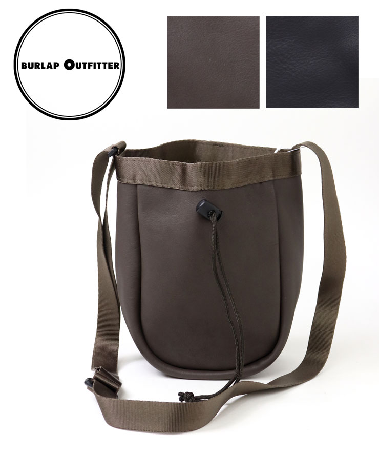 BURLAP OUTFITTER バーラップアウトフィッター レザーチョークバッグ メンズ レディース ユニセックス ショルダーバッグ 本革 小物入れ アウトド...