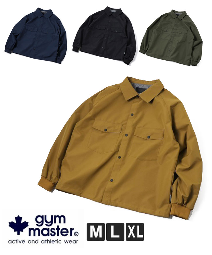 樂天商城 - gym master ジムマスター 3レイヤーシャツジャケット G621762 メンズ レディース 長袖シャツ ジャケット 秋 冬 秋冬 Mサイズ Lサイズ プロトコル