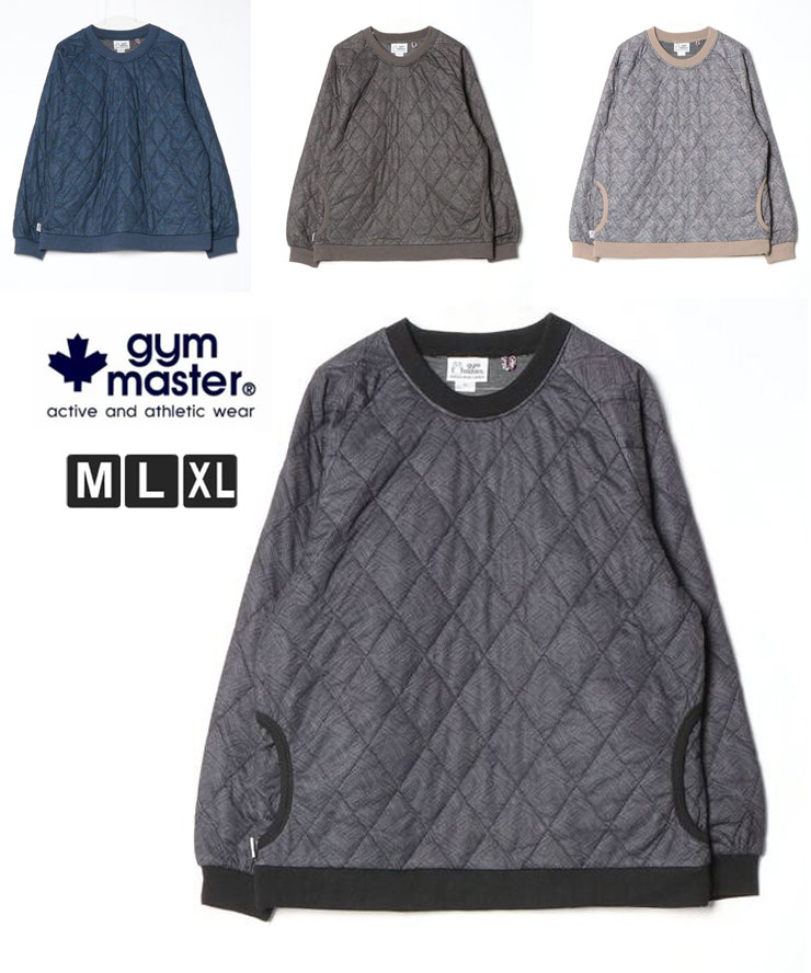 Rakuten - gym master ジムマスター ジャガード キルトクルーネック G621775 キルティング ジャケット メンズ レディース キルトジャケット アウトドア キャンプ 秋 冬 秋冬 プロトコル　返品交換不可