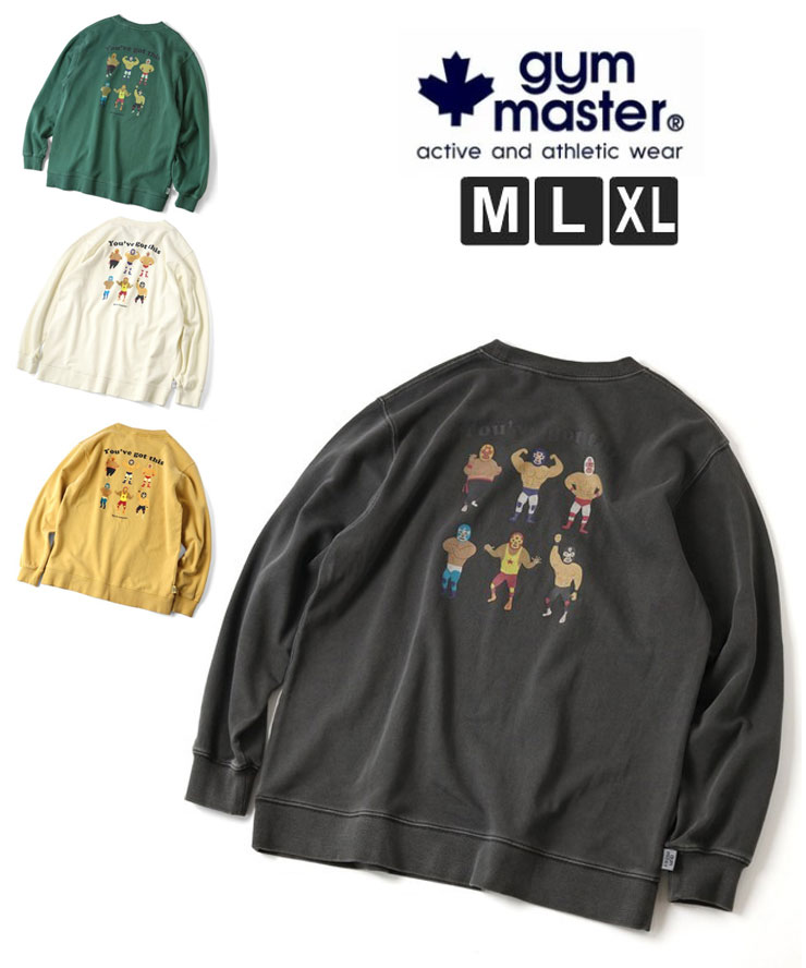 樂天商城 - gym master ジムマスター 9.4oz ピグメントレスラースウェットシャツ G633740 メンズ レディース スウェット トレーナー 秋 冬 秋冬 プロトコル