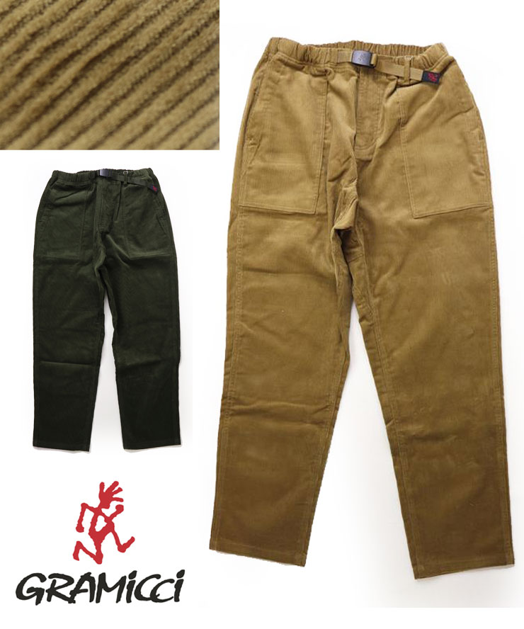 Gramicci グラミチ コーデュロイ ルーズテーパード リッジ パンツ メンズ レディース ストレッチ キャンプ 服装 アウトドア クライミング Mサイズ ...