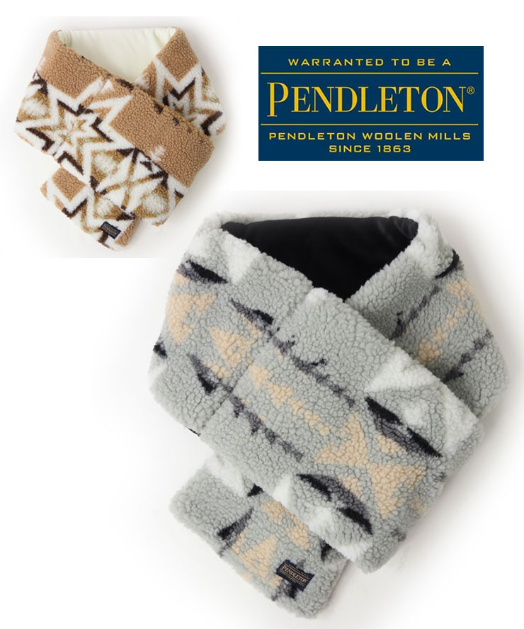 PENDLETON ڥɥȥ ܥޥե顼  ǥ ɴ BOA MUFFLER ܥ ͥƥ ե ɴ   ե ץ쥼 ...