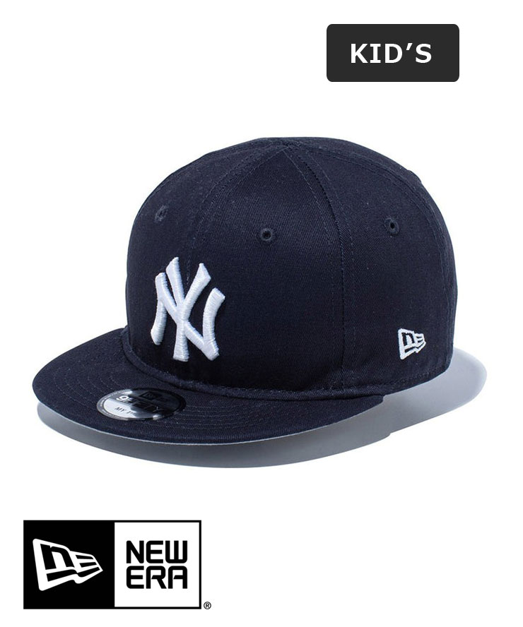 樂天商城 - NEW ERA ニューエラ キッズ My 1st 9FIFTY ニューヨーク・ヤンキース ネイビー 14524693 帽子 キャップ ベビー キッズ