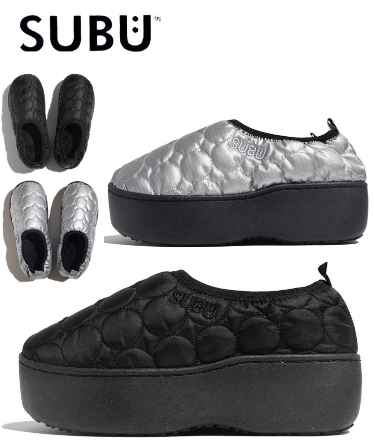 SUBU スブ VAMP PLATFORM CIRCLE ヴァンプ プラットフォーム サークル サンダル 冬用 スリッポン ユニセックス