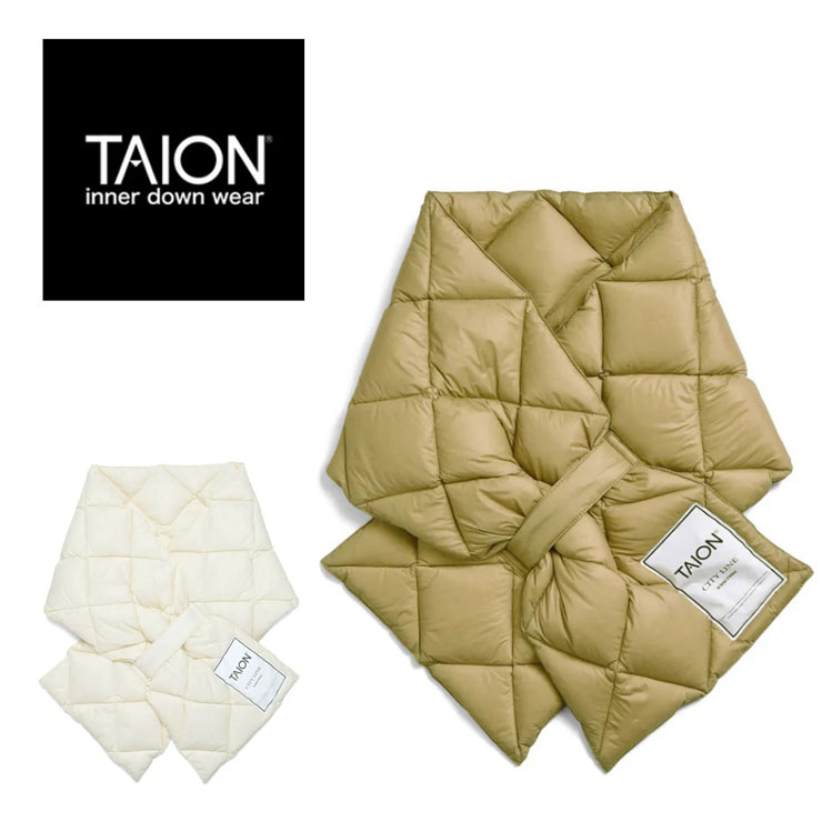 taion シティ ダウンマフラー メンズ おすすめ マフラー ビジネス タイオン リバーシブル ダウンマフラ..