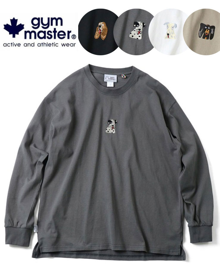 樂天商城 - gym master ジムマスター 7.4oz DOG刺繍ビッグロンTEE G621770 長袖 メンズ レディース カットソー 春 夏 春夏