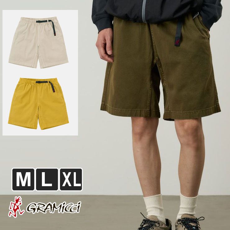 樂天商城 - 【新色追加】グラミチ パンツ 夏 メンズ メンズ G-SHORT ピグメントダイ G4SM-P123 ハーフパンツ メンズ ショートパンツ 短パン 膝下 おしゃれ ボトムス メンズファッション 綿 綿100％ ブランド 春 春服 春物 夏 夏服 夏物