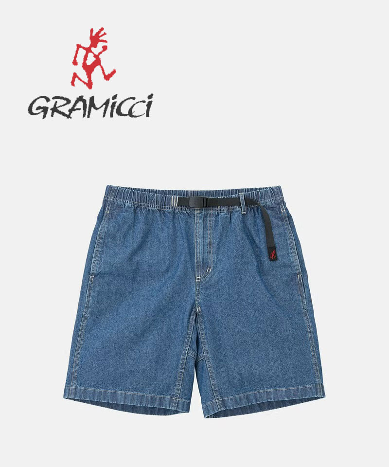 樂天商城 - Gramicci グラミチ ショートパンツ メンズ JAPANESE CHAMBRAY SHORT シャンブレー ハーフパンツ クライミングパンツ イージーパンツ 春夏 G6SM-P013
