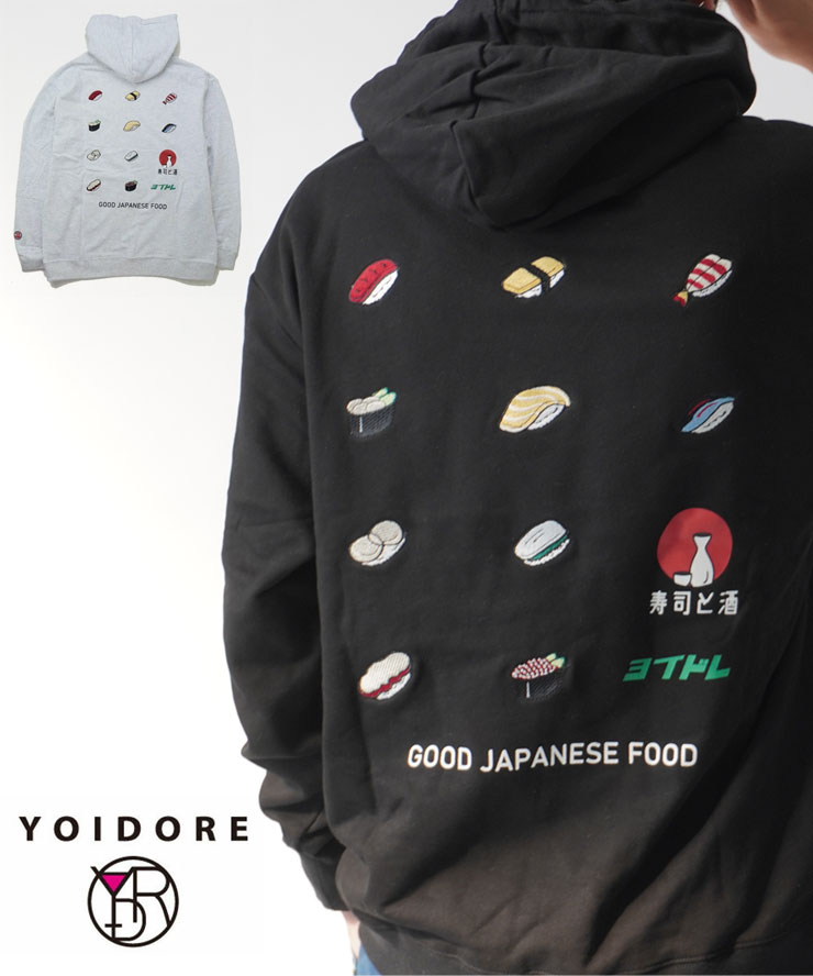 樂天商城 - YOIDORE 寿司 パーカー メンズ レディース フード パーカ スウェットパーカー 秋 冬 秋冬 815510