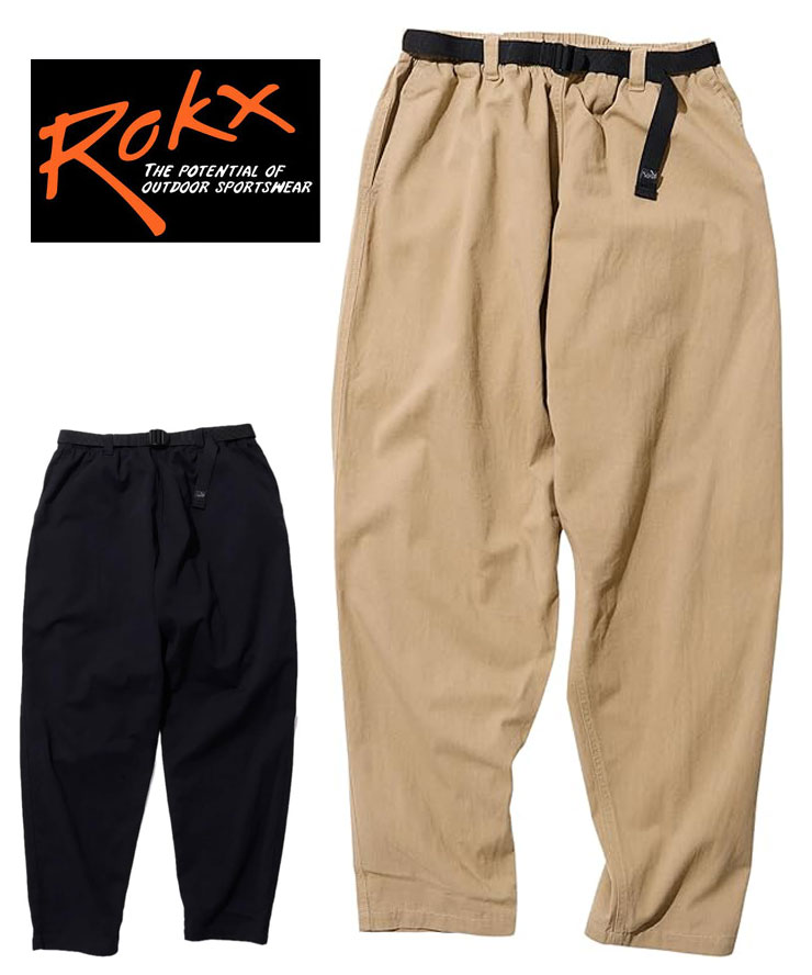 樂天商城 - パンツ メンズ 春夏 ROKX ロックス RPS PANTS RXCS251217 ロックスパネルシートパンツ コットン クライミングパンツ イージーパンツ