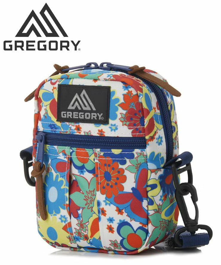 樂天商城 - GREGORY クイックポケットS ワイルドフラワー ショルダーバッグ ミニバッグ 斜め掛け 花柄 メンズ レディース 春 夏 春夏