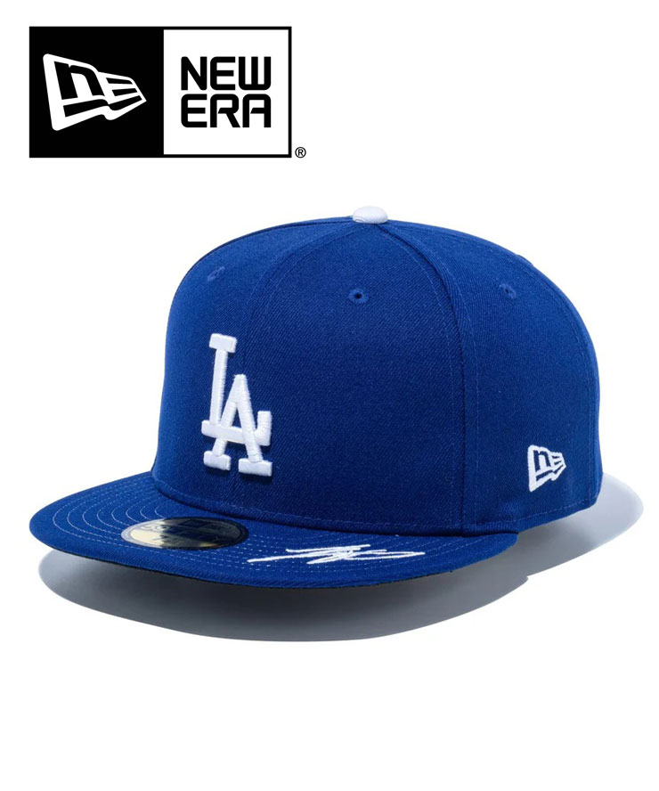 樂天商城 - ニューエラ キャップ サイズ 大谷翔平 9FIFTY 950 Shohei Ohtani Signature Collection ロサンゼルス・ドジャース サイン ダークロイヤル 14384008