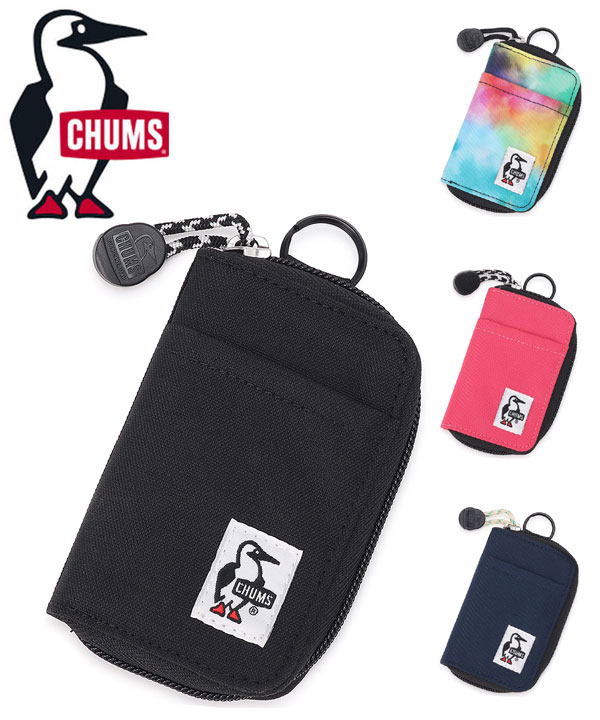 Rakuten - キーケース メンズ レディース 春夏 CHUMS チャムス リサイクルスマートキージップケース CH60-4066 スマートキーケース 小物入れ