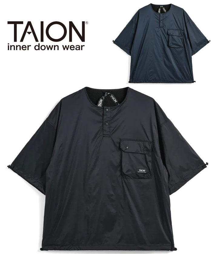 樂天商城 - TAION タイオン 半袖 カットソー メンズ レディース MOUNTAIN クルーネック ハーフスリーブ ナイロン メッシュ 軽量 アウトドア TAION-010NDMT