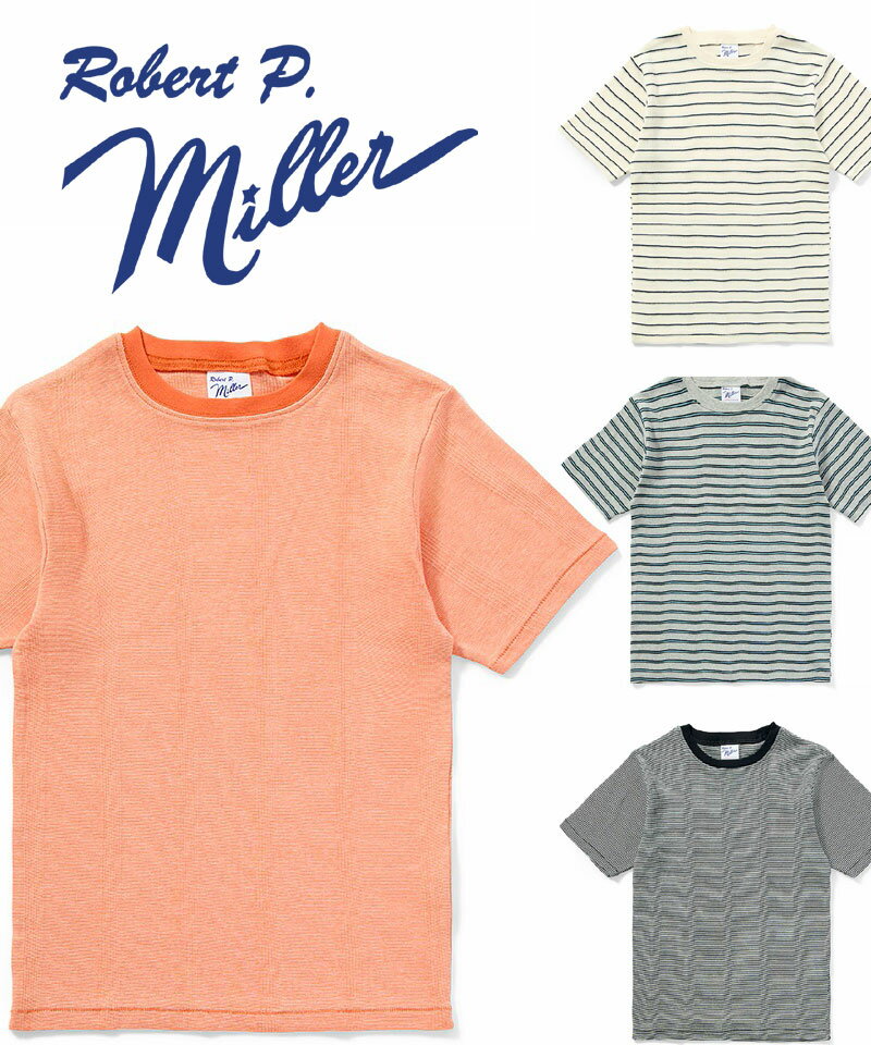 樂天商城 - Robert P.Miller ロベルト・ピー・ミラー Tシャツ レディース 半袖 Panel-rib C/N Tee GS リブTシャツ 863C