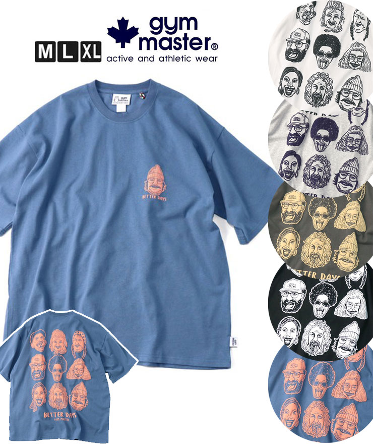 樂天商城 - gym master ジムマスター Tシャツ メンズ 半袖 7.4oz BETTER DAYS ビッグTee G721710 春夏 ビッグTシャツ オーバーサイズ 厚手 プリントTシャツ カジュアル メンズ 春 夏 春夏 新作