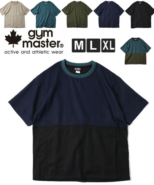 樂天商城 - gym master ジムマスター 半袖Tシャツ メンズ 麻レーヨン リネンTシャツ クルーネック 涼しい 軽量 通気性 G721740