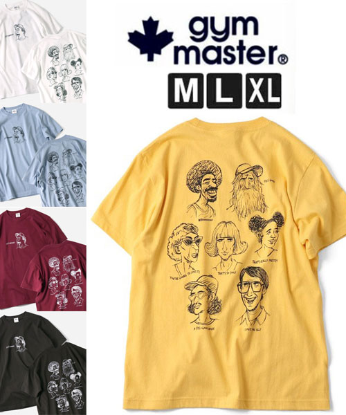 樂天商城 - gym master ジムマスター Tシャツ メンズ 半袖 5.6oz In my heart TEE G774774 プリントTシャツ コットン