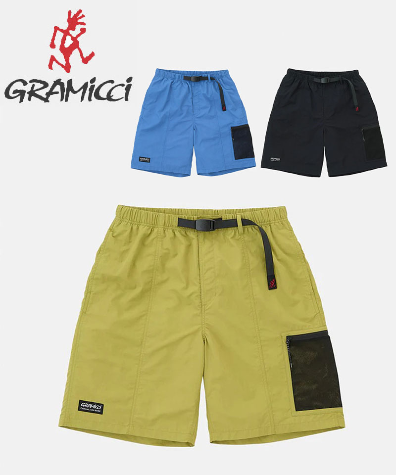 樂天商城 - Gramicci グラミチ ショートパンツ メンズ GUIDE SHORT 短パン ストレッチ 軽量 薄手 撥水 UVカット アウトドア G6SM-P049