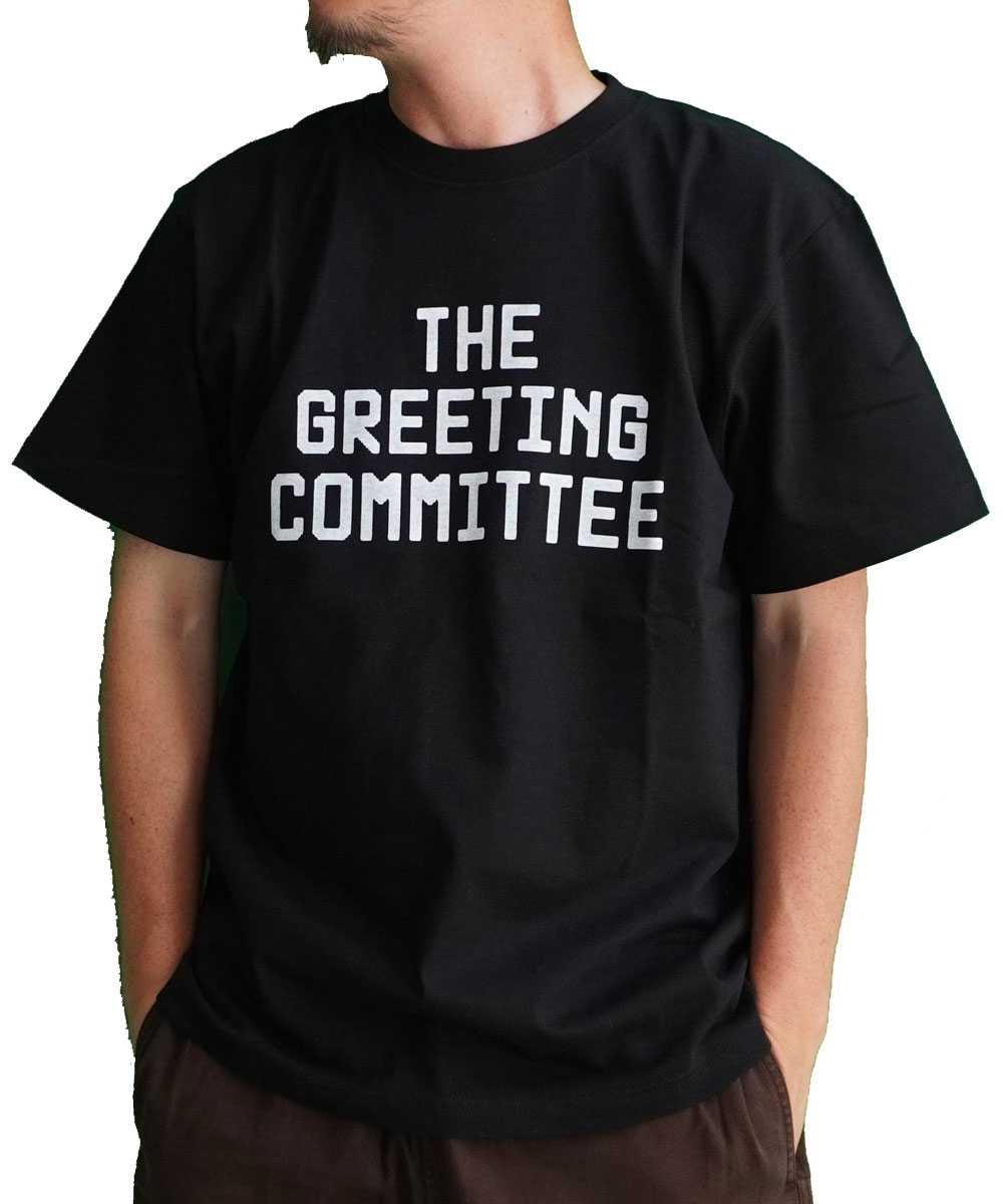 Worn Free ジョン・レノン “The Greeting Committee” プリントTシャツ Beatles ロックTシャツ 半袖 000023 ブラック