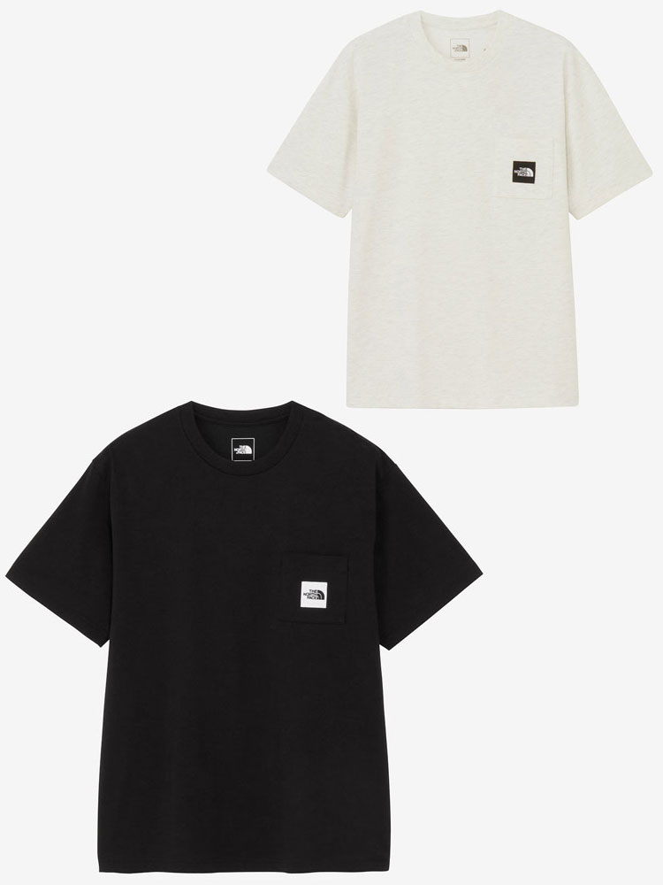 樂天商城 - THE NORTH FACE ザ・ノース・フェイス Tシャツ メンズ 半袖 ショートスリーブスクエアロゴポケットティー NT82541