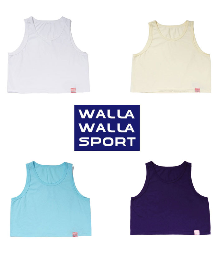 樂天商城 - WALLA WALLA SPORT ワラワラスポーツ LOOSE TANK レディース タンクトップ ノースリーブ コットン 短め 綿 新作 春 夏