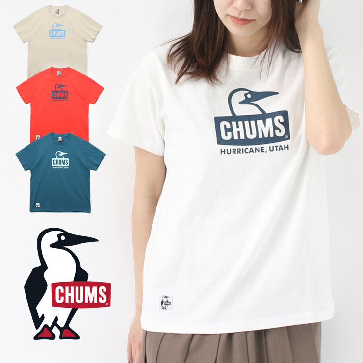 CHUMS チャムスブービーフェイスTee tシャツ レディース CH11-2278 春 夏 春夏