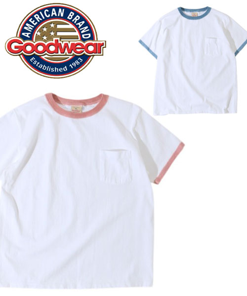 樂天商城 - GOOD WEAR グッドウェア Tシャツ メンズ 半袖 S/S POCKET TEE HAND PAINT GW040142 春夏 ポケットTシャツ USAコットン ピグメント カジュアル