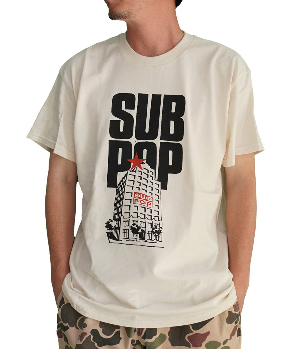 樂天商城 - SUB POP サブポップ 公式 Tシャツ INDIE SELL OUT 半袖 プリントT グランジ ロックT バンドT メンズ レディース 040081 ナチュラル 春 夏 春夏 新作