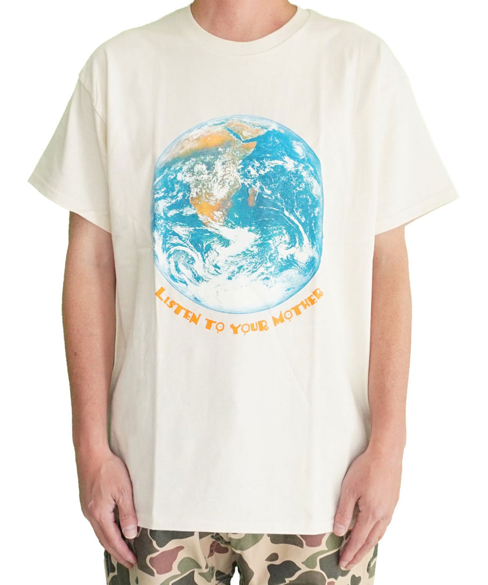 樂天商城 - VARIOUS LISTEN TO YOUR MOTHER TEE メッセージTシャツ コットン100％ 半袖 グラフィックT メンズL 040100 メンズ 春 夏 春夏