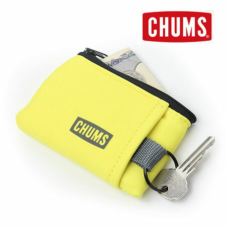 チャムス 財布 レディース チャムス CHUMS ウォレット キーリング Floating Marsupial Wallet&KeyChain CH61-1047 コインケース 小銭要れ メンズ レディース イエロー / 返品・交換不可