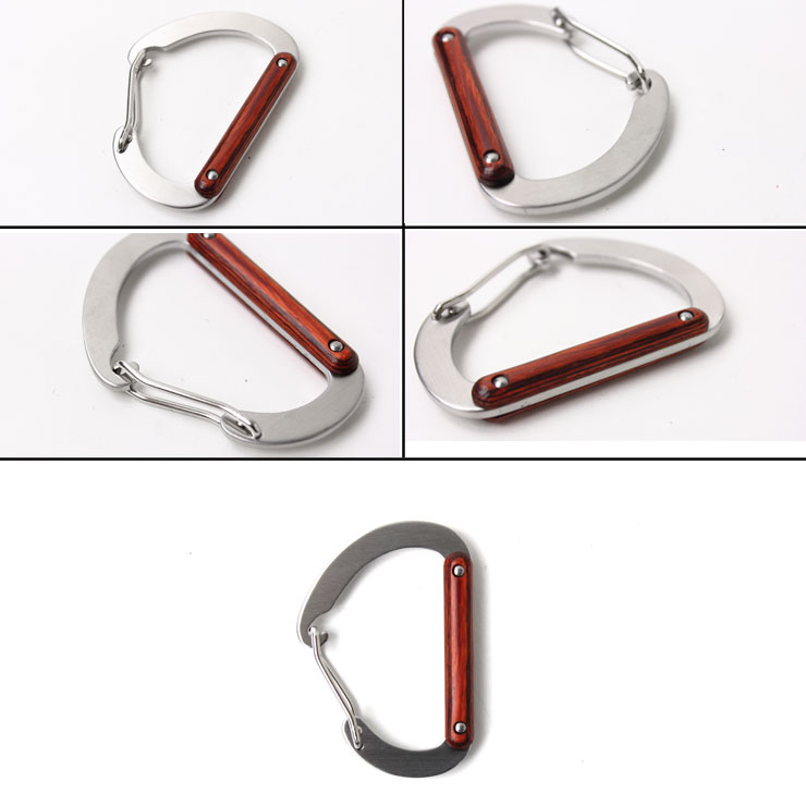 【あす楽】 カラビナ キーホルダー Bison Designs バイソンデザイン stainless steel woody 8cm D BISON DESIGNS メンズ レディース カラビナ キーホルダー おしゃれ【返品交換不可】 定価：1320円