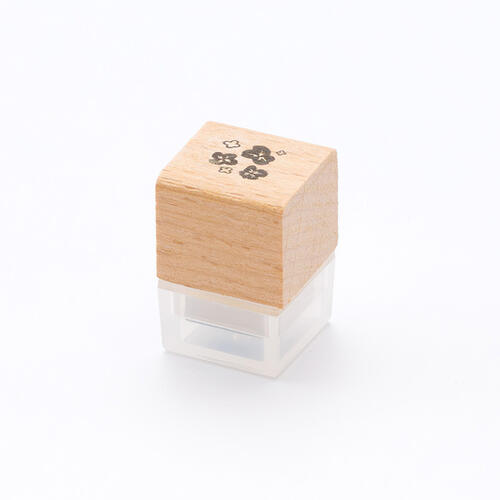 乐天商城 - スケジュールスタンプ 手帳スタンプ手帳デコ【花びら】裏移りしにくい浸透印 にじまない かわいい12×12mm インク入り/インクなし 36色対応 色替えOK新生活 FineColorStamper