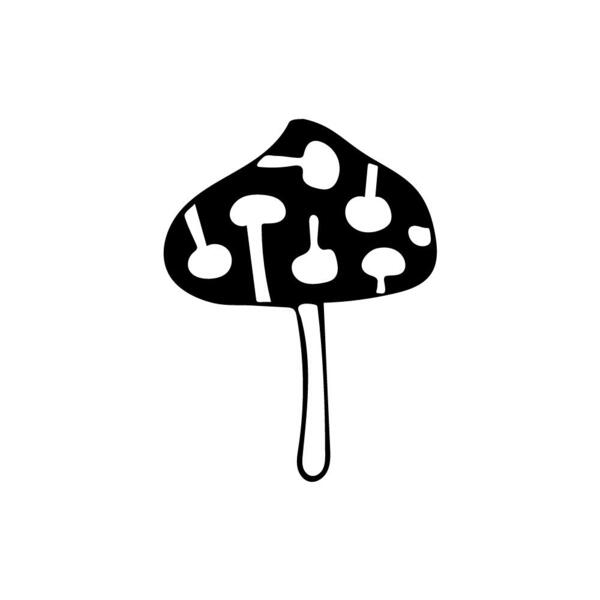 ペンポン団 スタンプ きのこNo.28 17×17mm ファインカラースタンパー FineColorStamper キノコ 茸 植物..