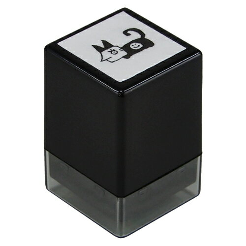 ペンポン団 ねこNo.15 ファインカラースタンパー FineColorStamper 17mm×17mm 猫 キャット イラスト ボ..