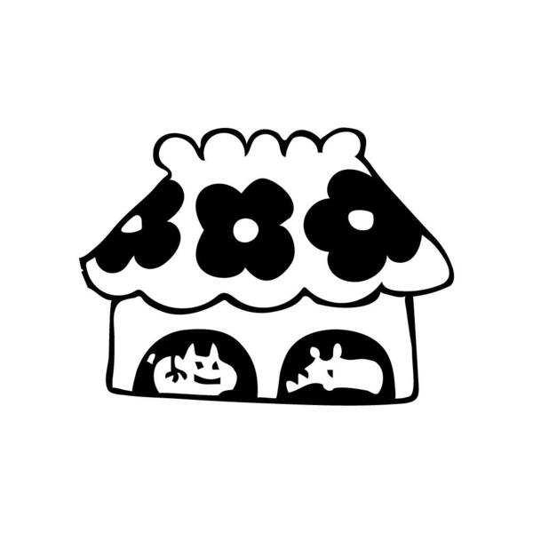 ペンポン団 スタンプ おうちNo.15 17mm×17mm ファインカラースタンパー FineColorStamper 家 城 おしろ 建築 建物 ハウス 住まい イラスト ボールペン 小さい かわいい おしゃれ 不思議 メルヘン はんこ 判子 スタンプ 繊細でほっこりするスタンプ