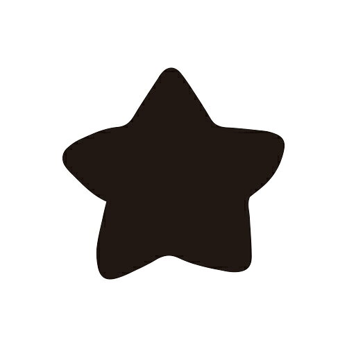 手帳のミニスタンプ 048.星 ファインカラースタンパー FineColorStamper 印面サイ...