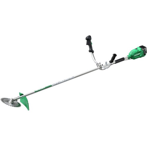 HiKOKIコードレス刈払機18V刈刃径230mm両手ハンドルモデル電池パックセット品CG18DA-JC