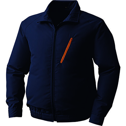 空調服 ポリエステル製空調服[[R下]] ウェアのみ ネイビー 3L KU90510-C03-S5