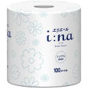 エリエール i:naトイレットティシューシングル100m個包装・無香料(21000442/21001140) 21001140