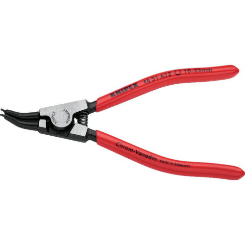 KNIPEX 軸用リングプライヤー45度 10-25mm 4631-A12