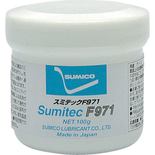 住鉱 グリース(クリーンルーム用フッ素グリース) スミテックF971 100g　F97101