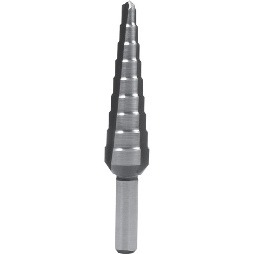 RUKO 3枚刃スパイラルステップドリル 12mm ハイス 101-350-9