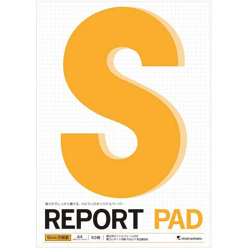 maruman A4 レポートパッド 5MM方眼罫 P144A
